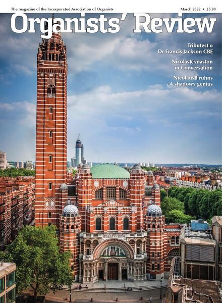 Organists’ Review – March 2022 Cover