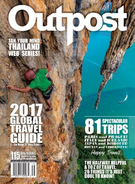 Outpost – Issue 115 – Annual Travel Guide 2017 Cover