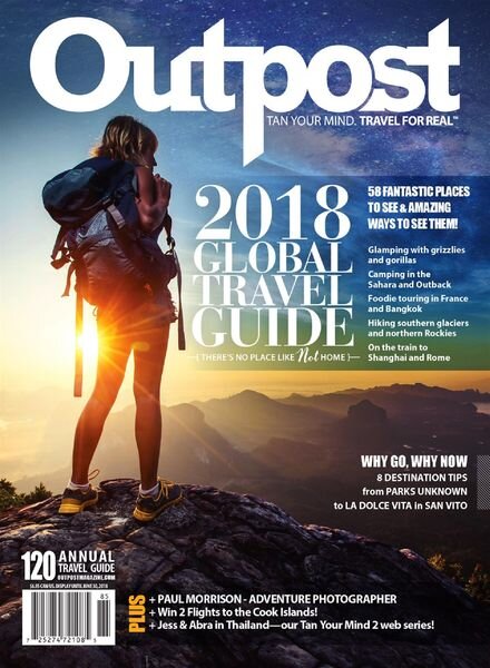 Outpost – Issue 120 – Travel Guide 2018 Cover