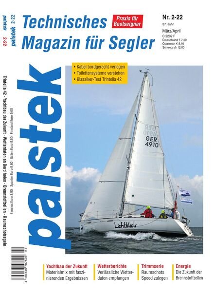 Palstek – Marz-April 2022 Cover