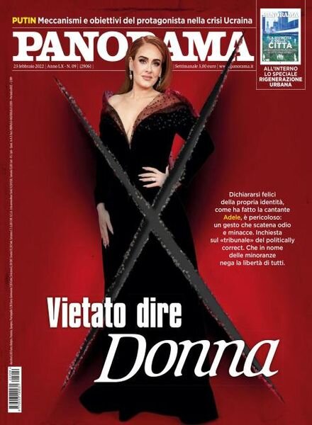 Panorama Italia – 23 febbraio 2022 Cover