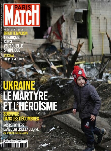 Paris Match – 03 mars 2022 Cover