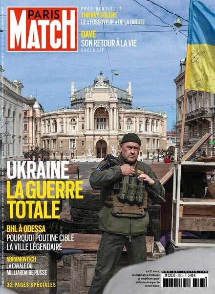 Paris Match – 24 mars 2022 Cover