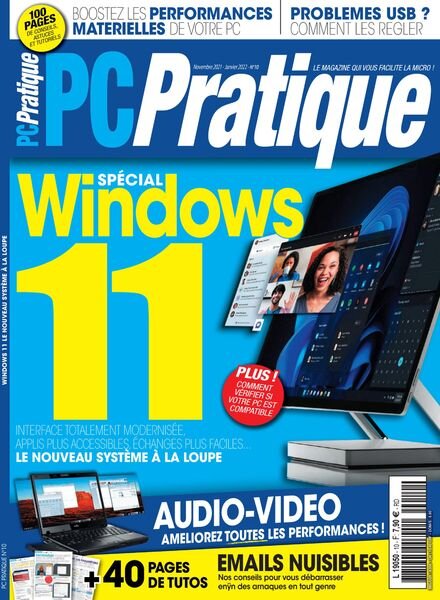 PC Pratique – Novembre 2021 – Janvier 2022 Cover