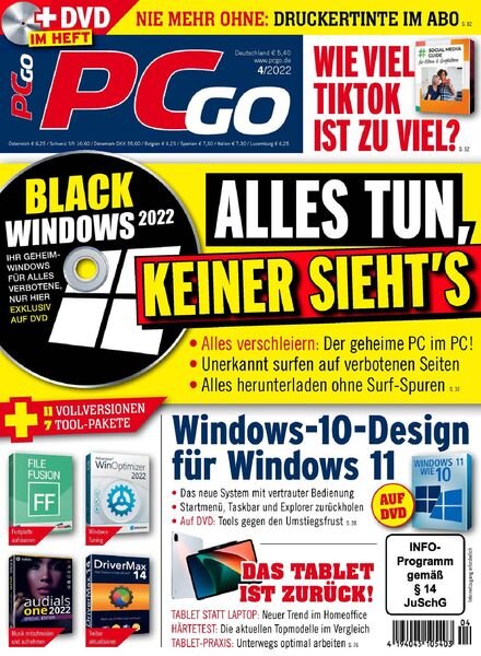 PCgo – April 2022 Cover
