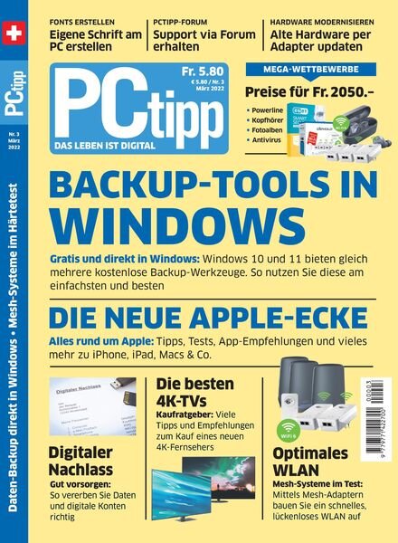 PCtipp – Marz 2022 Cover