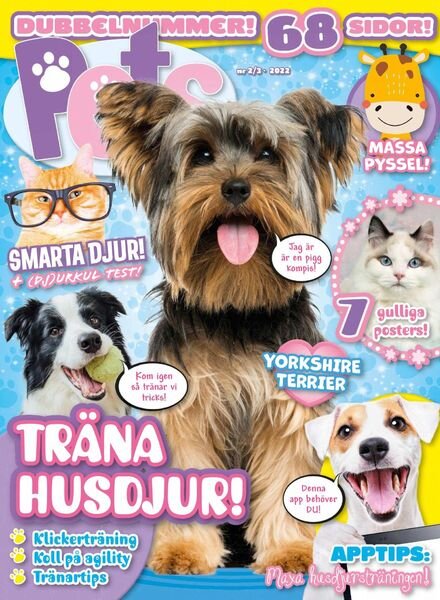 Pets Sverige – mars 2022 Cover