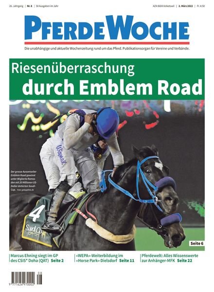 PferdeWoche – 02 Marz 2022 Cover