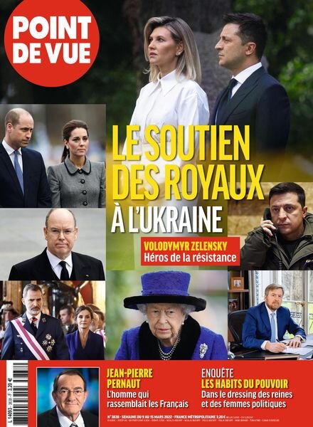 Point de Vue – 9 Mars 2022 Cover