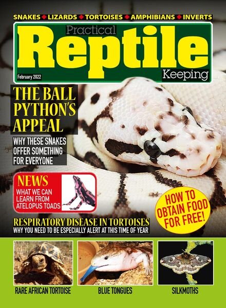 Practical Reptile Keeping – February 2022 Cover
