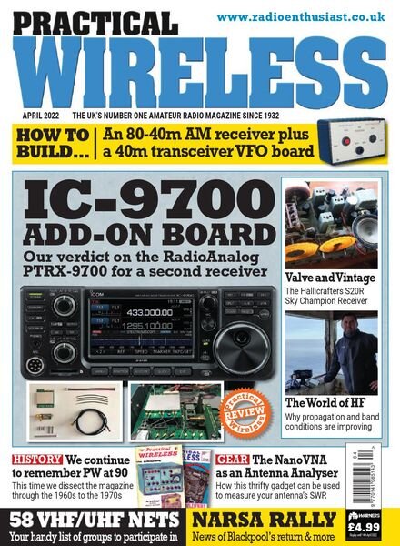Practical Wireless – April 2022 Cover
