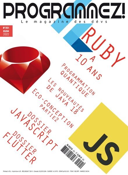 Programmez! – Mars-Avril 2022 Cover