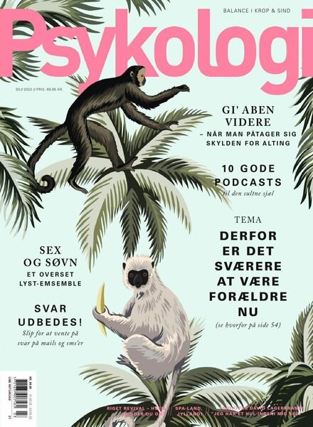 Psykologi – april 2022 Cover