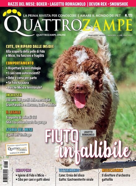 QuattroZampe – aprile 2022 Cover