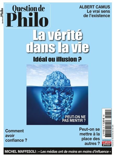 Question de Philo – Mars-Mai 2022 Cover