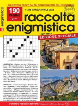 Raccolta Enigmistica – marzo 2022