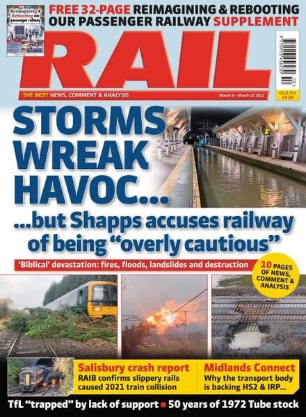 Rail – March 2022 Cover