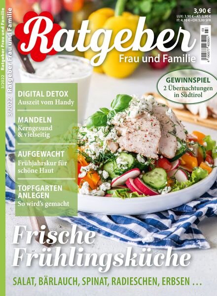 RATGEBER Frau und Familie – Februar 2022 Cover