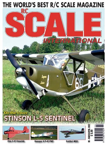 RC Scale International – Issue 8 – March-April 2022 Cover