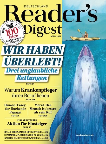 Reader’s Digest – 23 Marz 2022 Cover