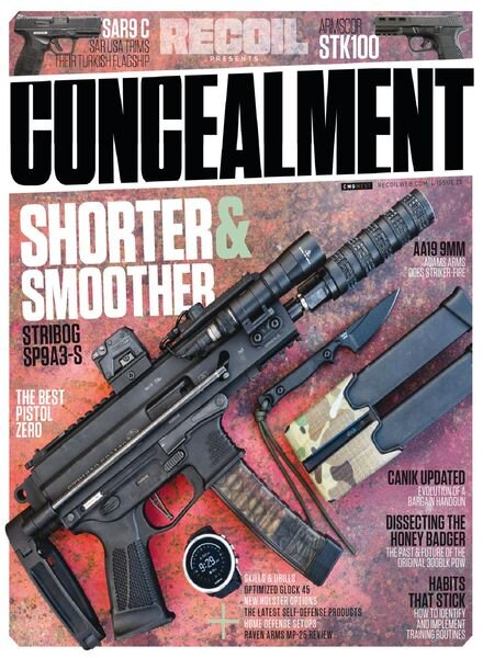 RECOIL Presents Concealment – February 2022 Cover