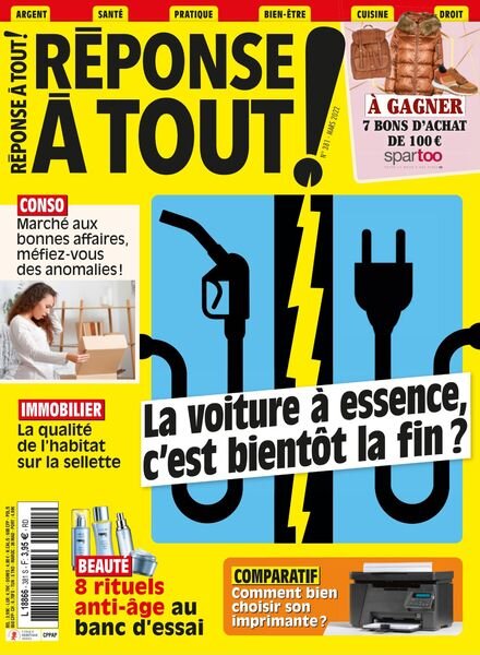 Reponse a tout ! – Mars 2022 Cover