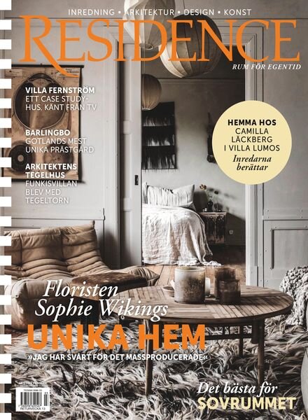 Residence – mars 2022 Cover