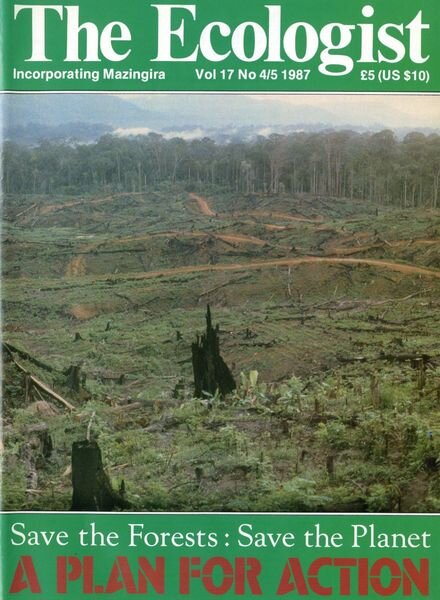 Resurgence & Ecologist – Ecologist Vol 17 N 4-5 – July-November 1987 Cover