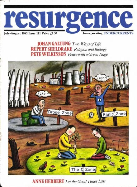 Resurgence & Ecologist – Resurgence 111 – Julu-August 1985 Cover