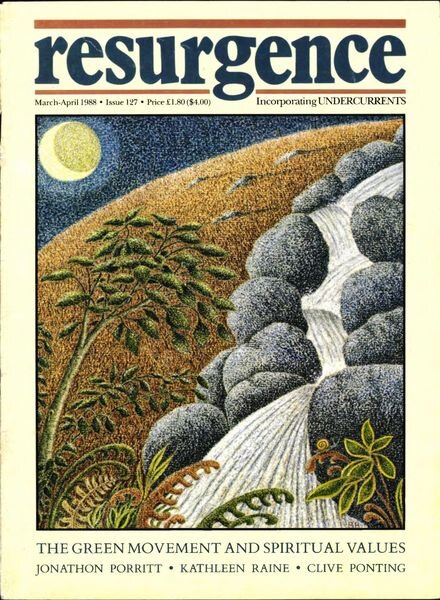 Resurgence & Ecologist – Resurgence 127 – March-April 1988 Cover
