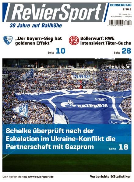 RevierSport – 24 Februar 2022 Cover