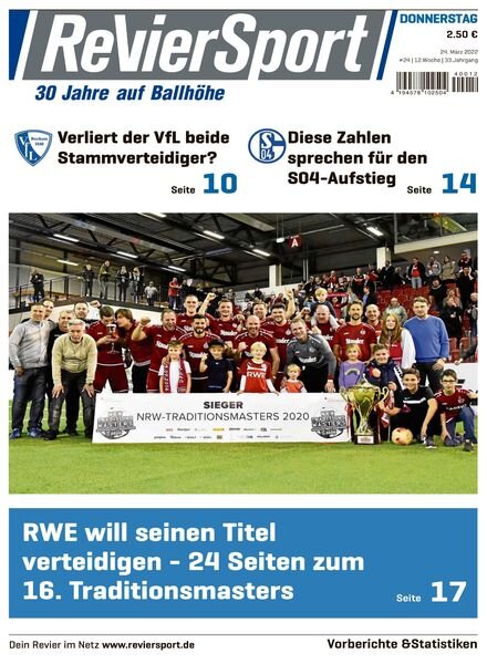 RevierSport – 24 Marz 2022 Cover