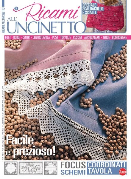 Ricami all’Uncinetto – marzo 2022 Cover
