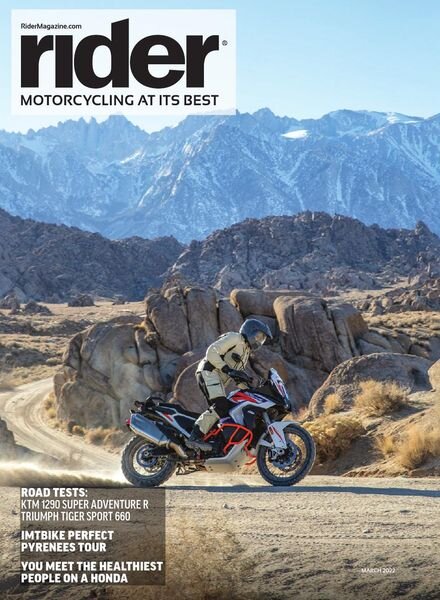 Rider Magazine – March 2022 Cover