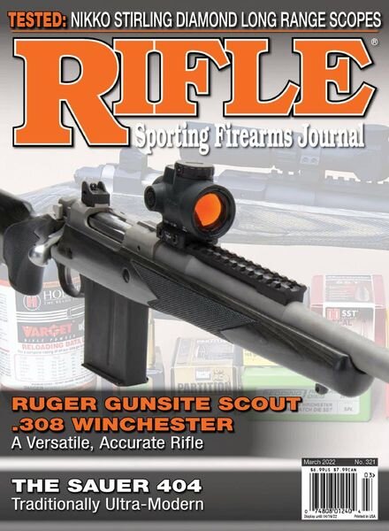 Rifle – March-April 2022 Cover