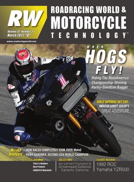 Roadracing World – February 2022 Cover