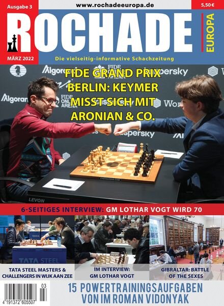 Rochade Europa – Marz 2022 Cover
