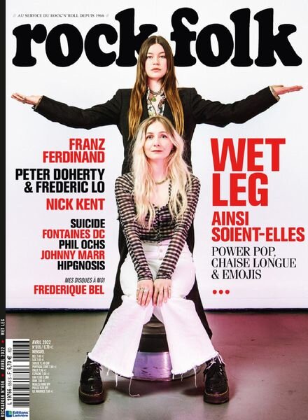 Rock & Folk – avril 2022 Cover