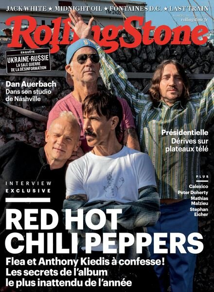 Rolling Stone France – avril 2022 Cover