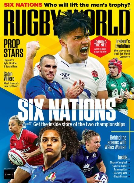 Rugby World – April 2022 Cover