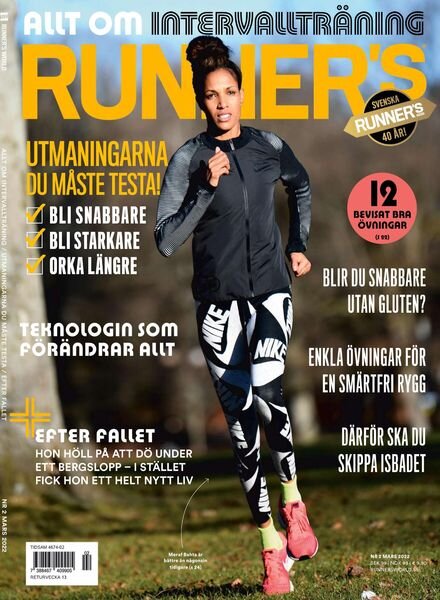 Runner’s World Sverige – mars 2022 Cover