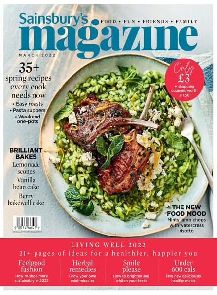 Sainsbury’s Magazine – March 2022 Cover