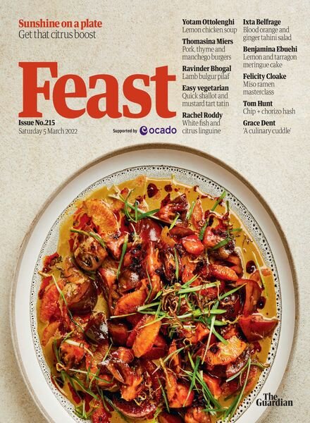 Saturday Guardian – Feast – 05 March 2022 Cover