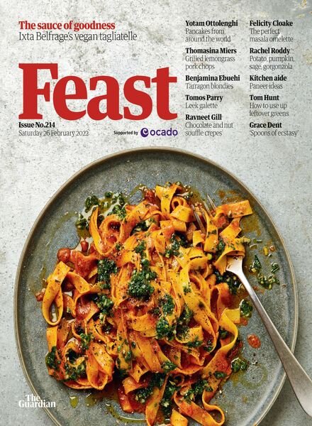 Saturday Guardian – Feast – 26 February 2022 Cover