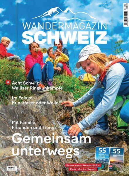 SCHWEIZ Das Wandermagazin – Marz 2022 Cover