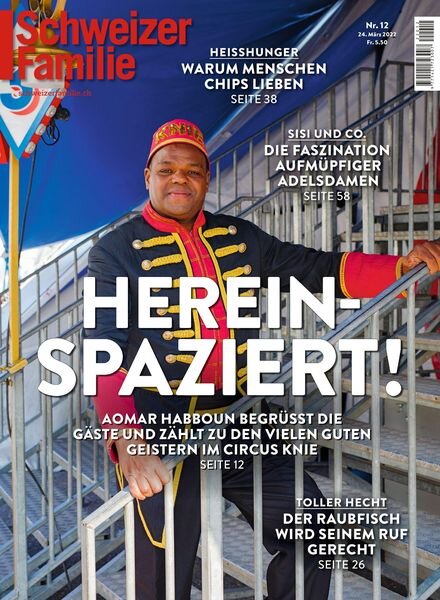 Schweizer Familie – 24 Marz 2022 Cover