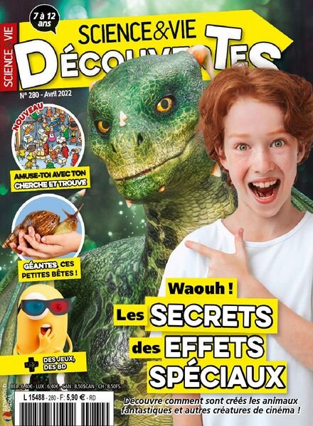 Science & Vie Decouvertes – avril 2022 Cover
