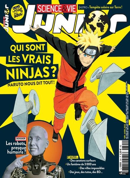 Science & Vie Junior – avril 2022 Cover