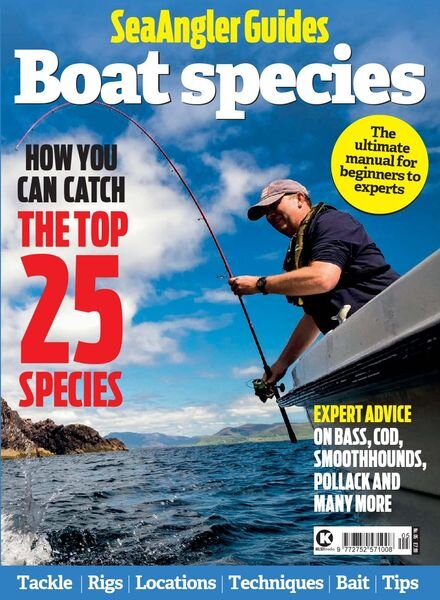 Sea Angler Guides – March 2022 Cover