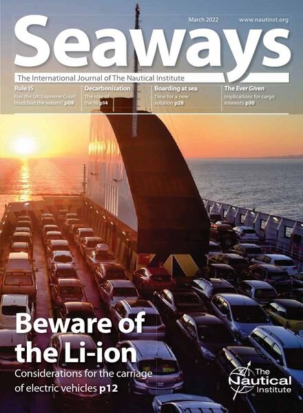 Seaways – February 2022 Cover